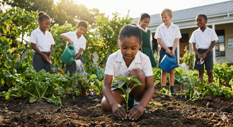 Practical sustainability by igniting the young minds